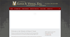 Desktop Screenshot of esvlaw.com